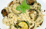 Blésotto aux courgettes maison