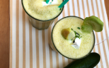 Smoothie de concombre et pomme verte au chèvre