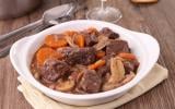 Boeuf bourguignon et sa garniture généreuse