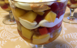 Trifle multi-fruits - spéculoos et crème de marrons