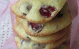 Cookies aux cranberries, raisins et noisettes