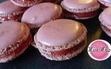 Macarons fraise Tagada traditionnels