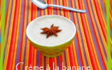 Crème à la banane facile