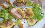 Salade de canard aux figues