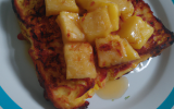 Pain perdu à l'ananas