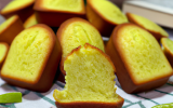 Financiers au citron vert