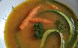 Soupe de courgettes et carottes