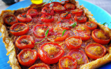 Tarte Provençale tomates moutarde