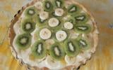 Tarte aux fruits des îles et à la crème pâtissière