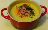 Velouté de maïs au chorizo espagnol