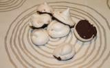 Meringues mandarine chocolat de RobinCook