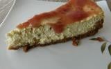 Cheesecake rhubarbe et fraises