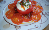 Tatin de tomates au chèvre