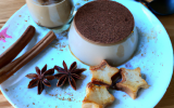 Panna Cotta vegan au Nutella et pain d'épices