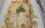 Lasagnes aux poireaux et à la Fourme d'Ambert