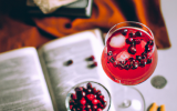 Cocktail Spritz aux cranberries