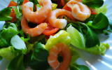 Salade de crevettes