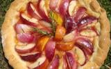 Pizza aux nectarines