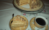 Medovnik gâteau au miel (Tchèque )