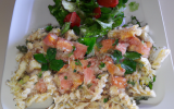 Salade de Fusilli au saumon