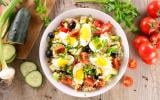 Nos 7 meilleures recettes de salades composées avec du riz