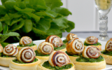 Vol-au-vent d'escargots au pastis