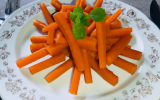 Méli-mélo tiède de carottes en vinaigrette