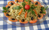 Quinoa  gourmand en salade.