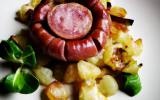 Croustillant d'andouille de Vire au Pommeau