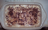 Tiramisu sans café au lait chocolaté