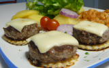 Hamburgers parmentier enrubanés au brebis