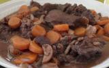 Bœuf Bourguignon aux carottes