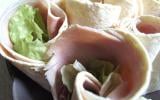 Wraps au jambon et au St Môret