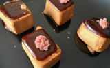 Bouchées de foie gras au chocolat