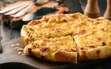 Quiche aux lardons et au reblochon