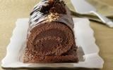 Bûche croustillante au chocolat