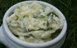 Rémoulade de courgettes au fromage de chèvre frais et aux fines herbes