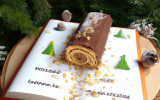 Bûche de Noël aux biscuits de Savoie