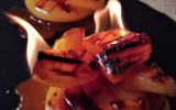 Pommes flambées au Calvados et caramel