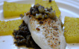 Filet de turbot en tapenade aux arômes de chicorée