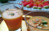 Gaspacho de melon au muscat