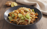 Nouilles chinoises au poulet et au gingembre