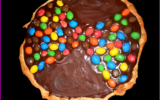 Tarte chocolat m&m's