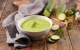 Soupe de courgettes