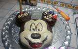 Gâteau Mickey au chocolat fourré