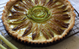 Tarte aux poireaux indienne