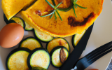 Flan courgettes