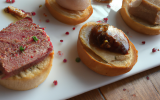 Les tapas de foie gras et magret traditionnels