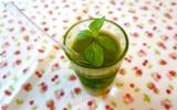 Gaspacho courgettes menthe