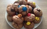 Cookies chocolat m&ms